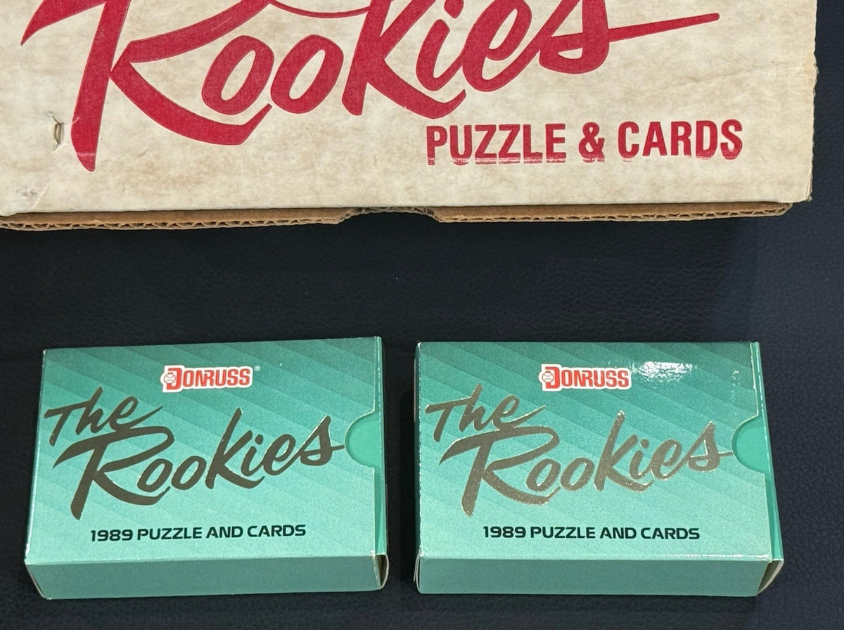 1989 Donruss The Rookies Factory Sealed 2 Set Lot Ken Griffey Jr RC Mint 2 Sets