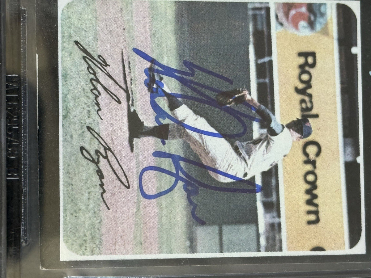 Nolan Ryan Signed 1971 Topps #513 Nice Auto BAS Mets Rangers Angels Astros HOF