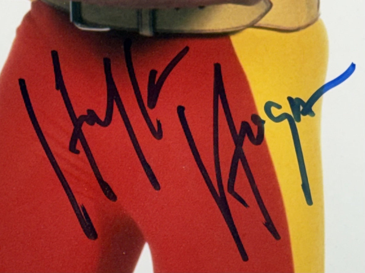 Hulk Hogan Signed 11x14 Photo Framed Mint Auto WWE HOF Hulkster JSA COA