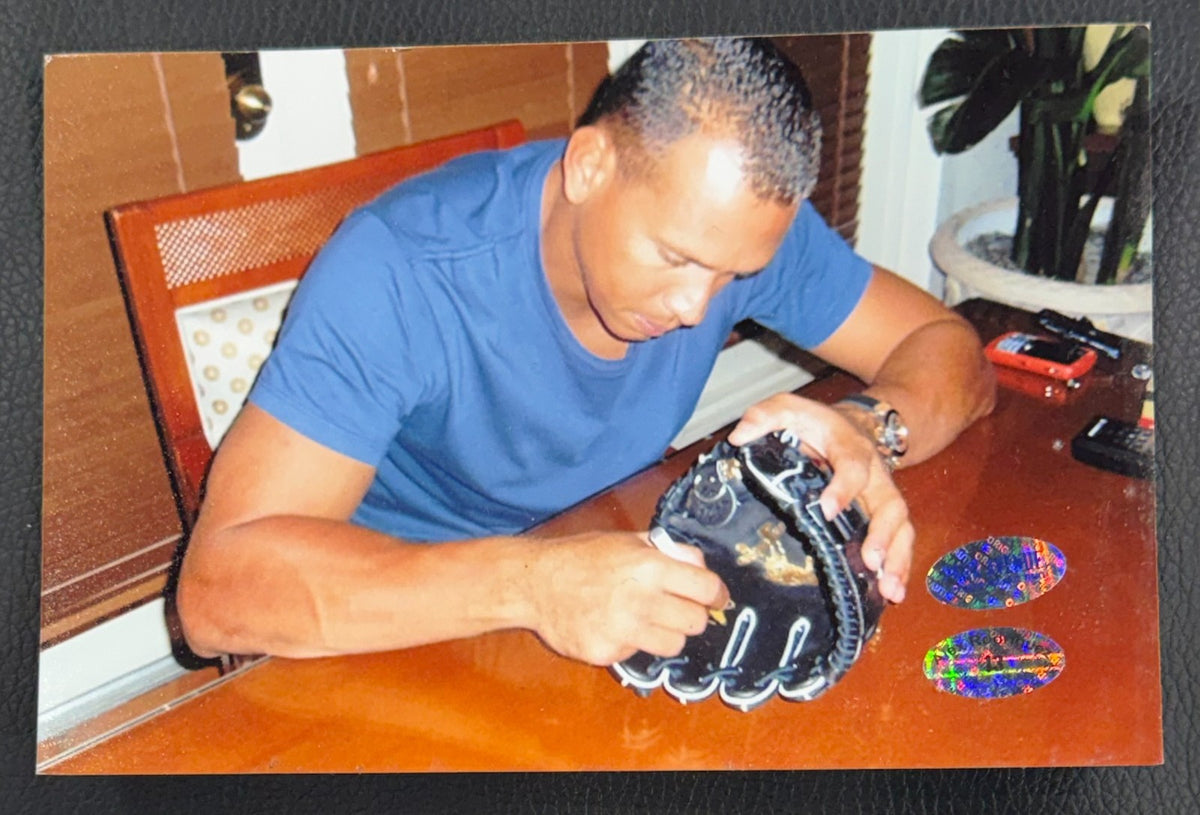 Alex Rodriguez Signed Rawlings Pro Model Baseball Glove Yankees Auto MLB Holo