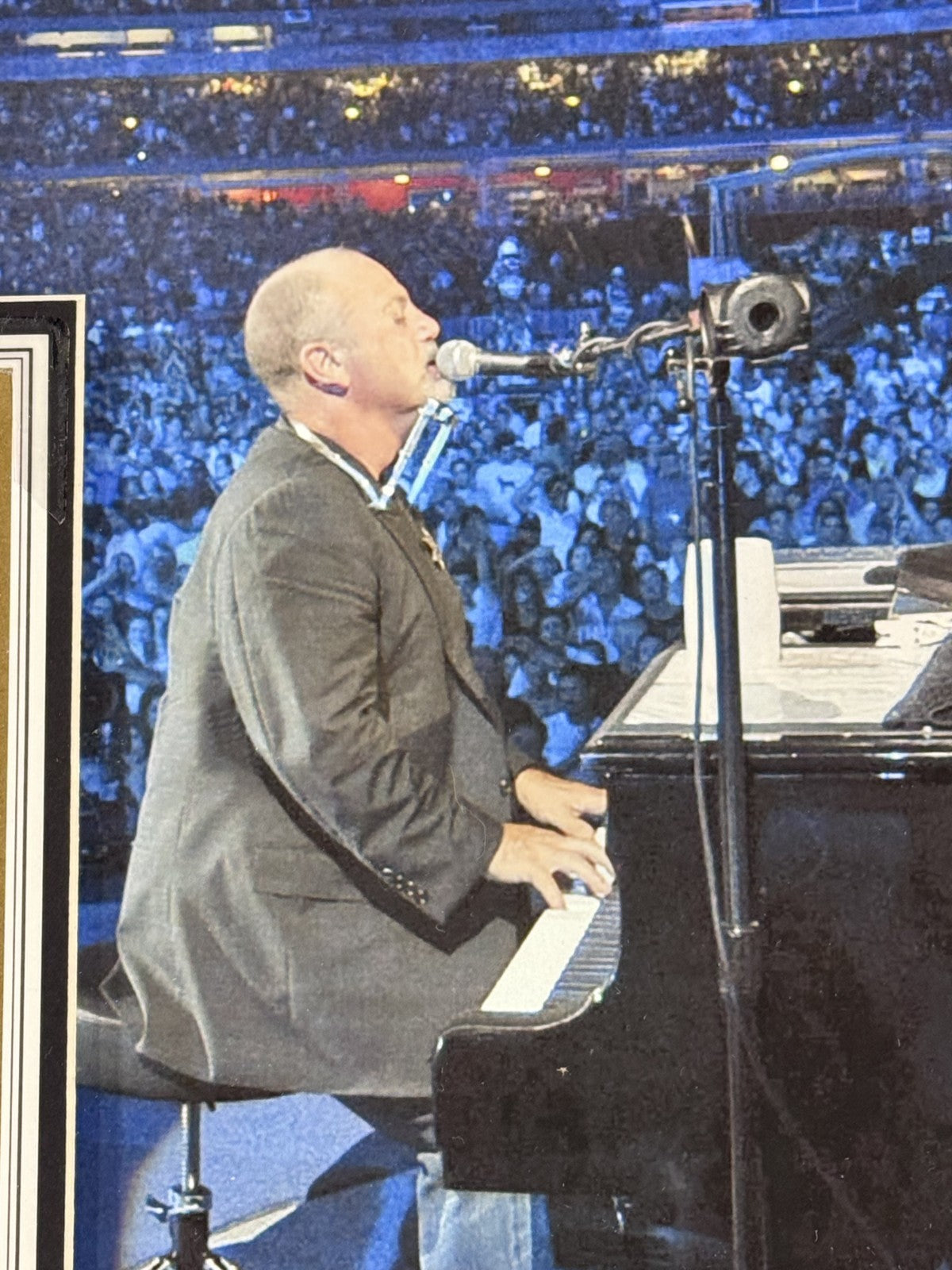 Billy Joel Piano Man Signed Lyrics Sheet 3D Shadowbox Auto Gotta Have It COA