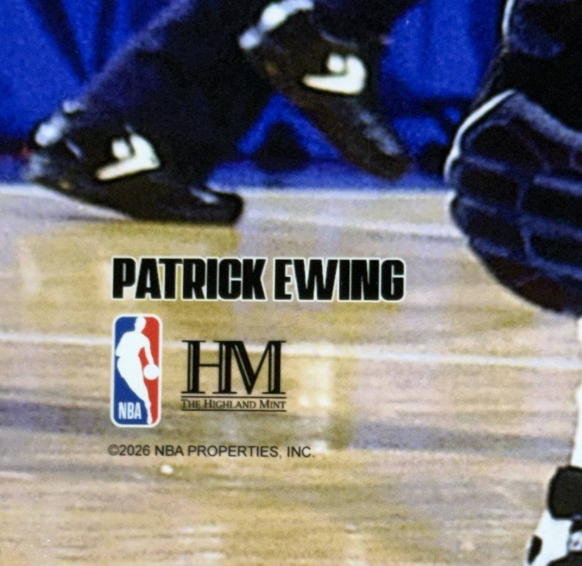 Patrick Ewing Knicks 33 Signed 16x20 Highland Mint Framed Photo HOF Auto Steiner