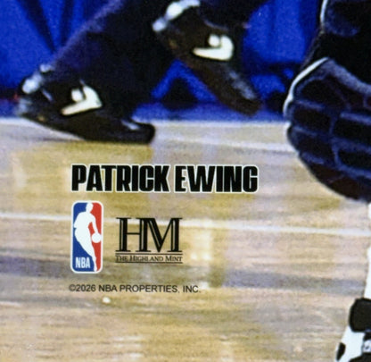 Patrick Ewing Knicks 33 Signed 16x20 Highland Mint Framed Photo HOF Auto Steiner