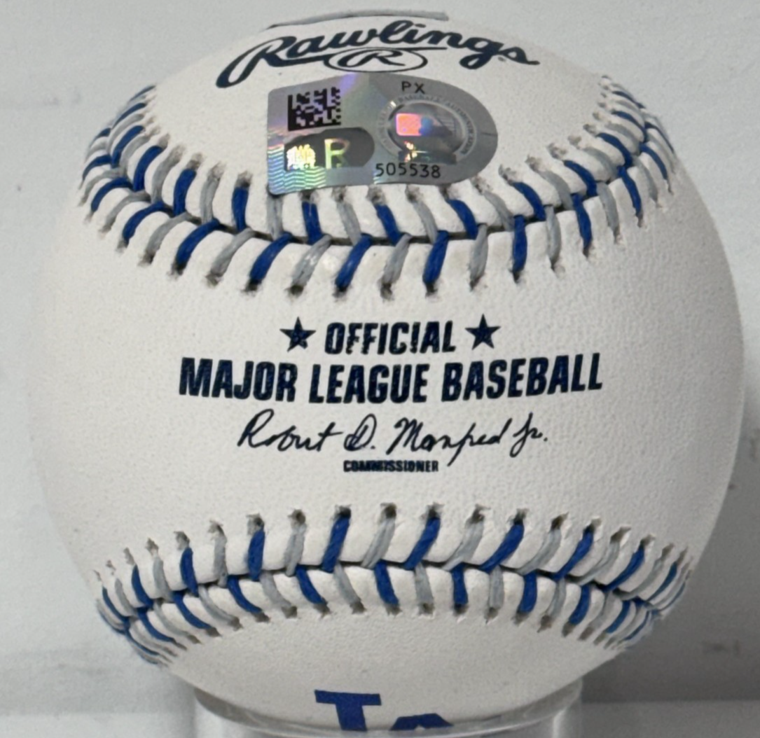 Sandy Koufax Signed LA Dodgers Logo Ball Auto Fanatics MLB Holo COA HOF