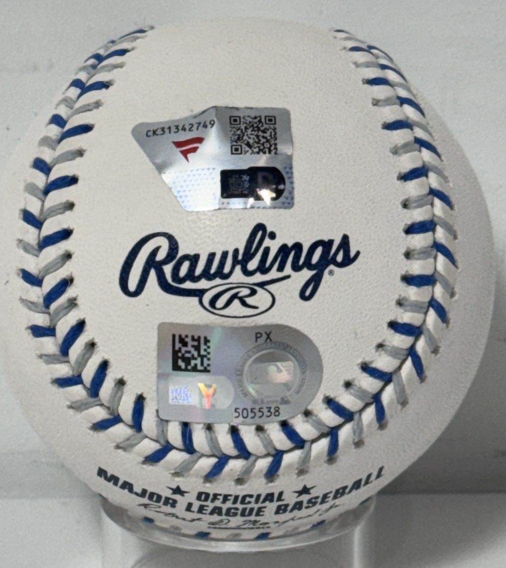 Sandy Koufax Signed LA Dodgers Logo Ball Auto Fanatics MLB Holo COA HOF