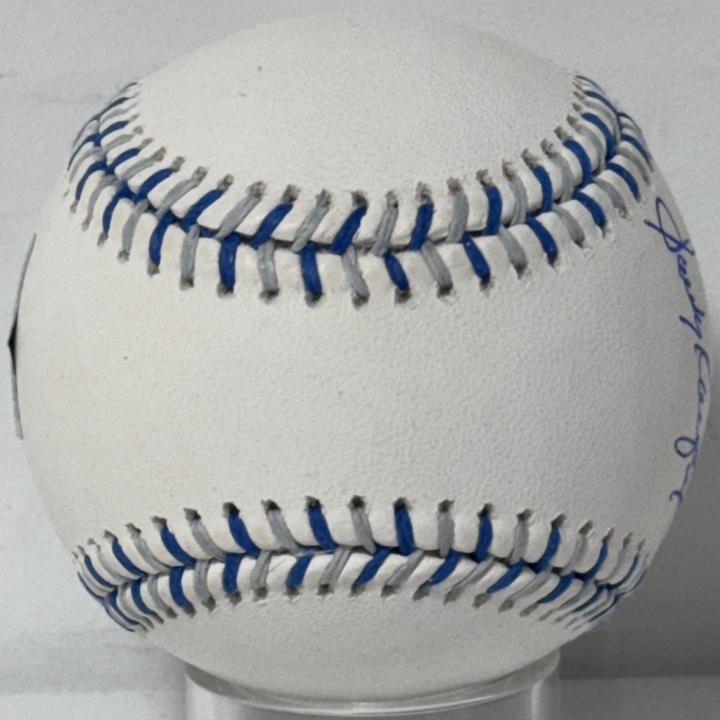 Sandy Koufax Signed LA Dodgers Logo Ball Auto Fanatics MLB Holo COA HOF
