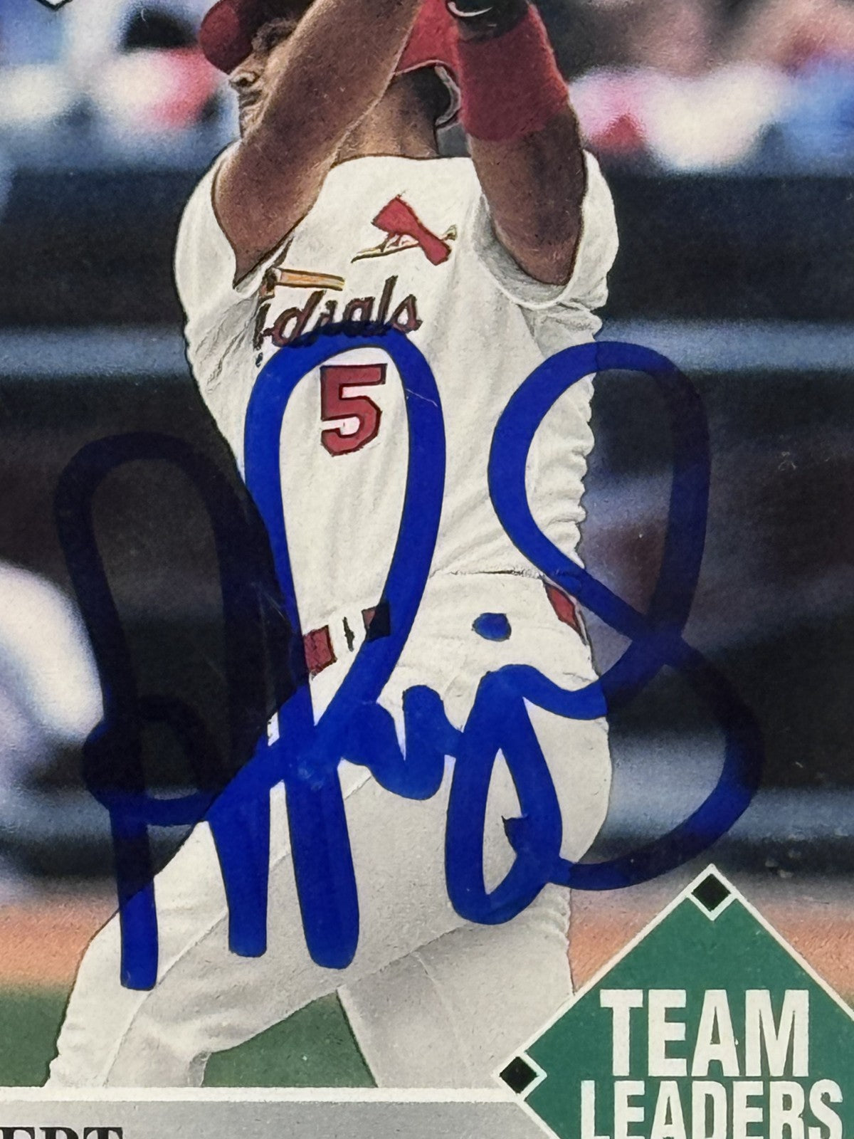 2001 Fleer Platinum Albert Pujols #435 Signed Bas 10 Mint Auto HOF Beckett