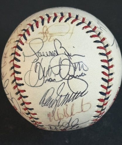 2000 All Star Game Team Signed Baseball MARIANO RIVERA TORRE Mcgriff Auto Psa