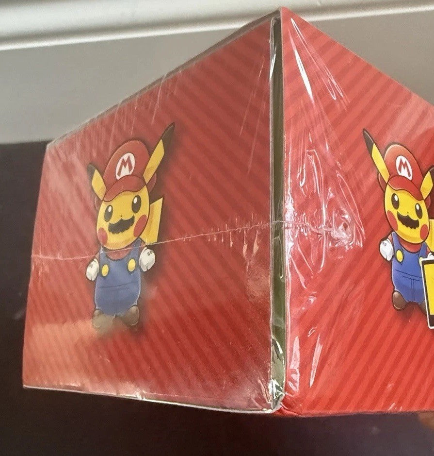 Mario Pikachu Japanese Pokemon Center TCG XY Break Factory SEALED Box Mint