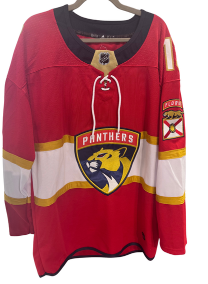 Sam Reinhart Signed Florida Panthers Adidas Authentic Jersey Auto COA Size 54