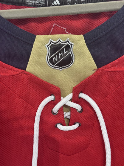 Sam Reinhart Signed Florida Panthers Adidas Authentic Jersey Auto COA Size 54
