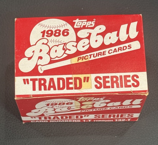 1986 Topps Baseball Factory Traded Set Mint Bo Jackson Barry Bonds Rookie Rc