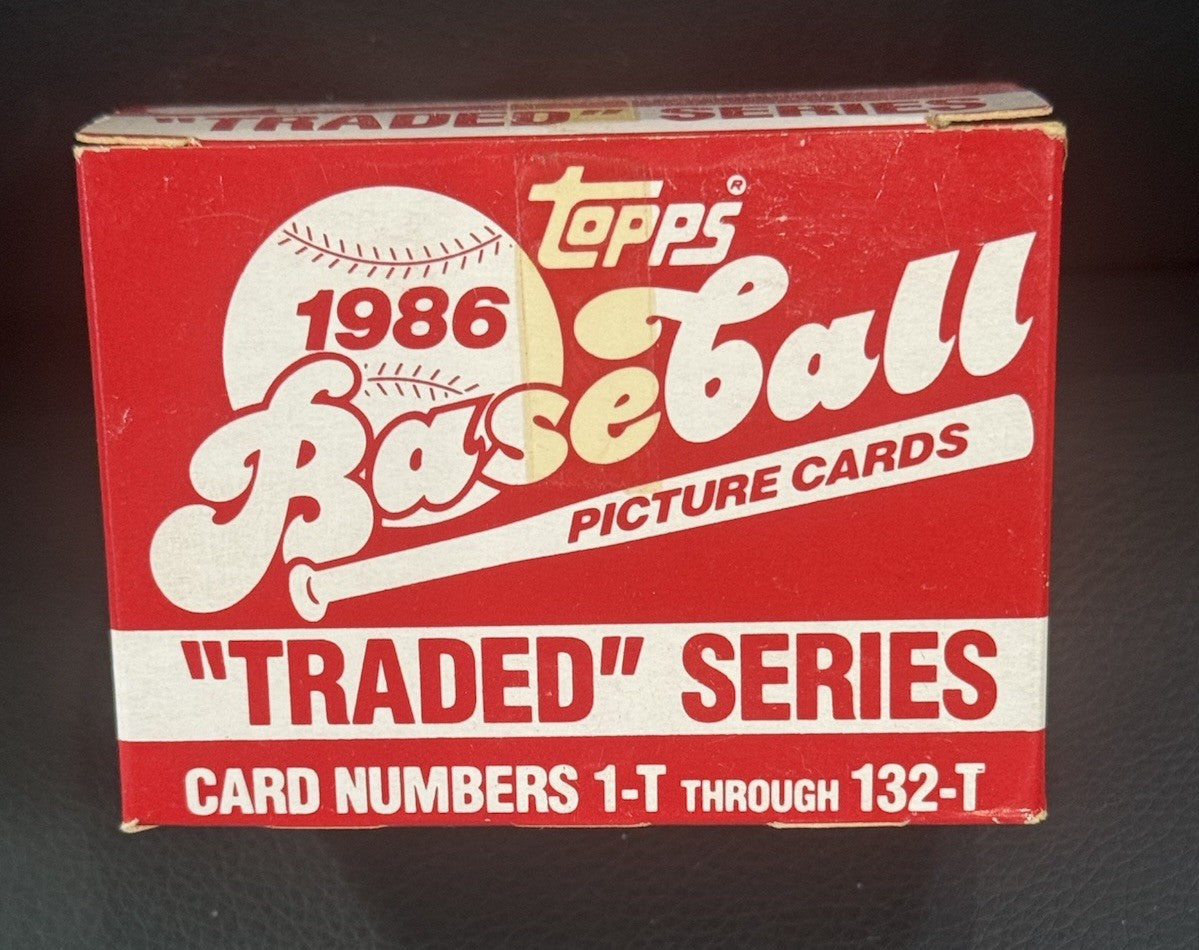 1986 Topps Baseball Factory Traded Set Mint Bo Jackson Barry Bonds Rookie Rc