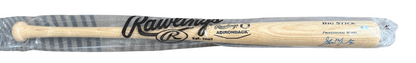Steven Matz Signed Rawlings 33.5 Inch Pro Model Baseball Bat Rays Auto MLB COA