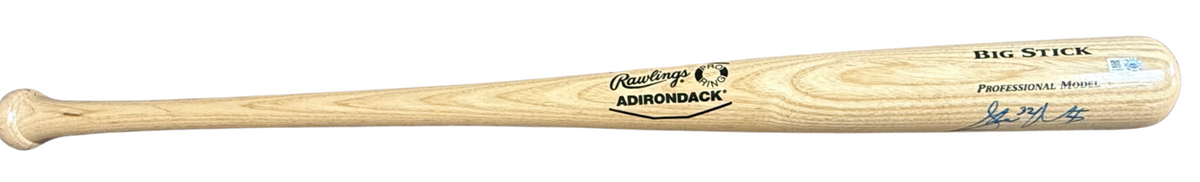 Steven Matz Signed Rawlings 33.5 Inch Pro Model Baseball Bat Rays Auto MLB COA