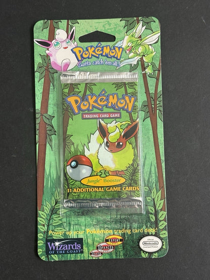 Wizards of the Coast Pokémon Jungle Blister Booster Pack Sealed 34.59 Weight MT