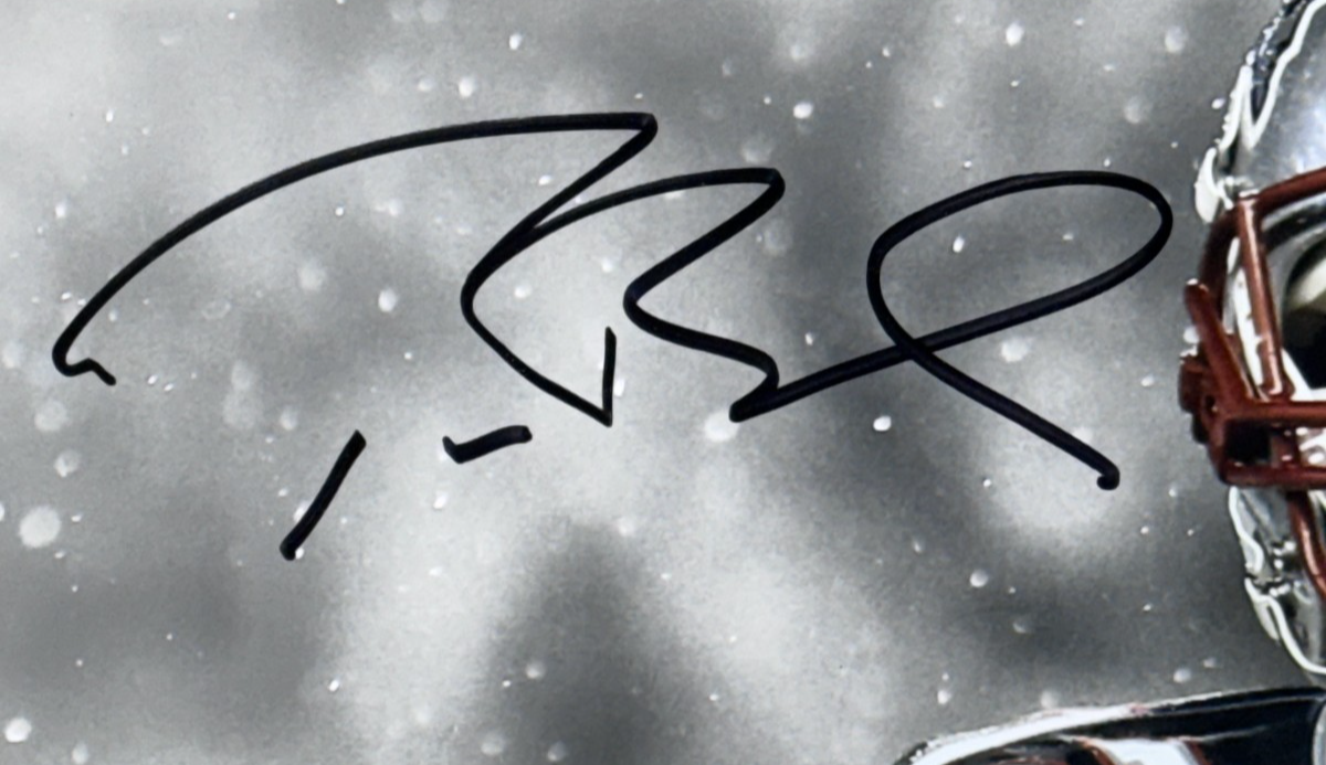 Tom Brady Signed 16x20 Scream Photo Super Bowl Framed Patriots Auto Fanatics LOA