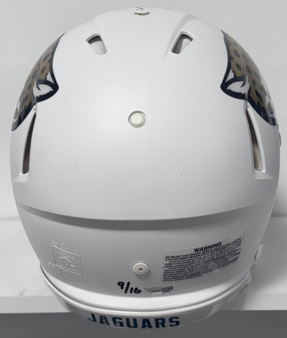 Trevor Lawrence Signed Jaguars Auth Helmet LE/16 #1 Pick Debut Auto Fanatics COA