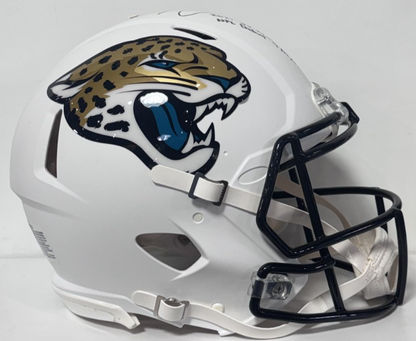 Trevor Lawrence Signed Jaguars Auth Helmet LE/16 #1 Pick Debut Auto Fanatics COA