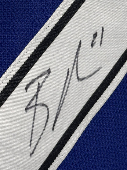 Brayden Point Signed #21 TB Lightning Adidas Authentic Jersey Auto COA Size 56