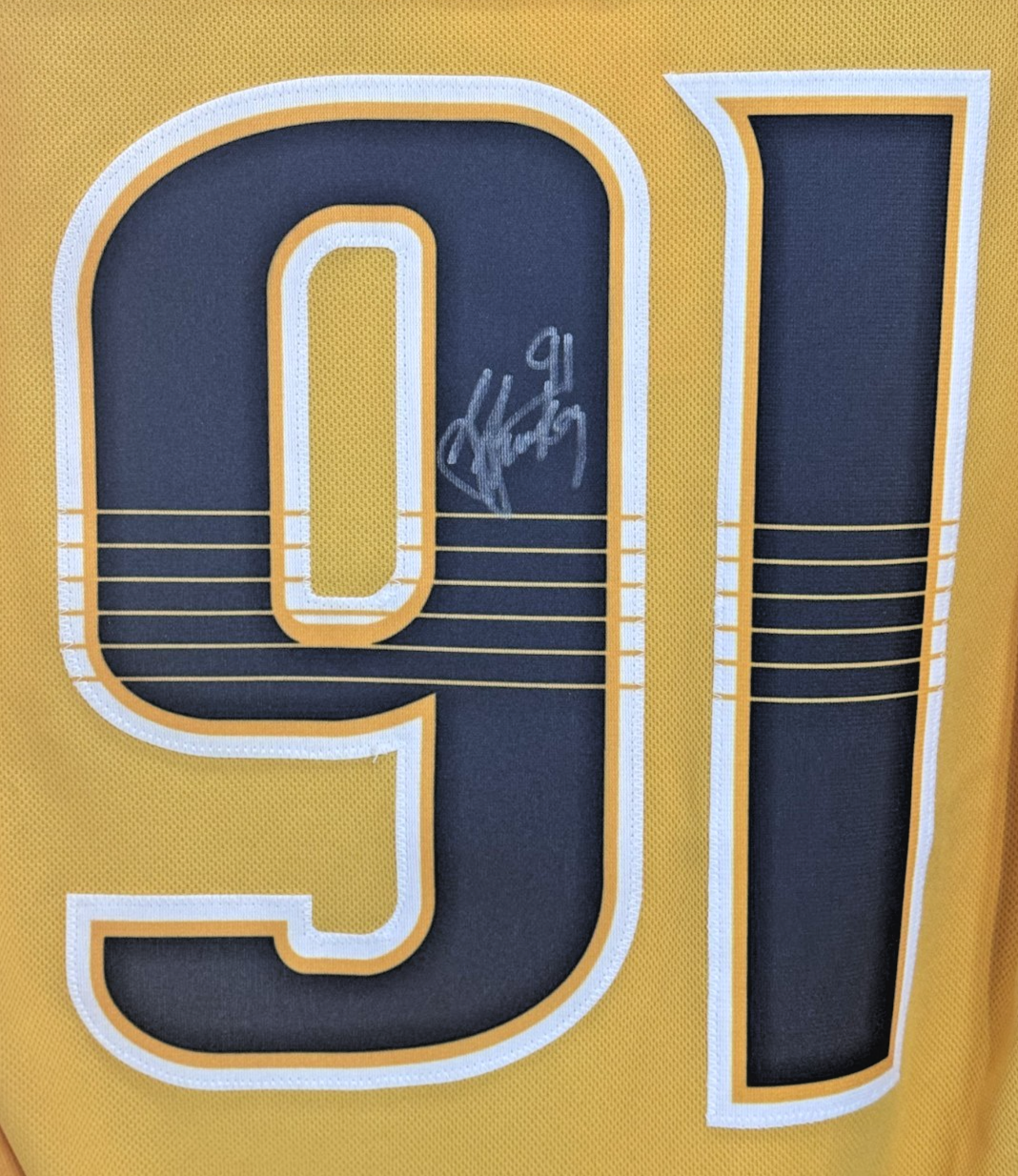 Steven Stamkos Signed Nashville Predators Authentic Adidas Jersey Auto COA