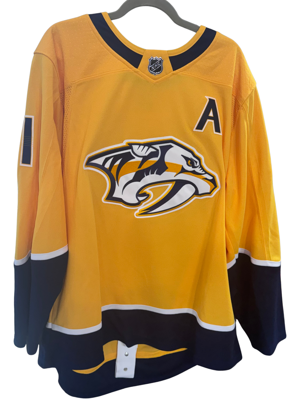Steven Stamkos Signed Nashville Predators Authentic Adidas Jersey Auto COA