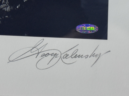 Muhammad Ali Joe Frazier Signed Kalinsky Photo LE/250 Framed Auto Steiner COA