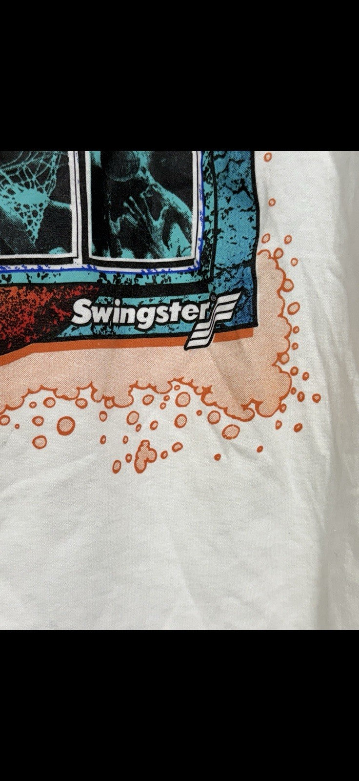 1993 NBA All star Game T Shirt Swingster  Sz XL Utah NBA All star New  Deadstock