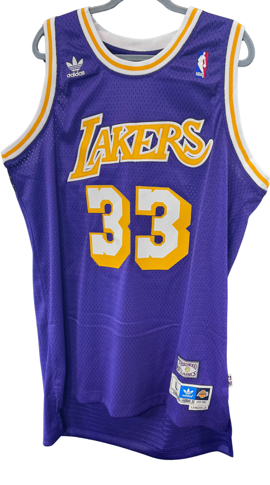 Kareem Abdul Jabbar Signed Adidas 1979 Jersey Auto PSA COA LA Lakers HOF