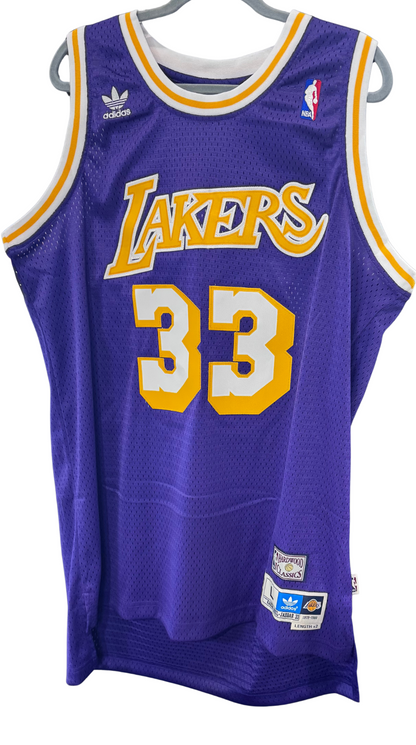Kareem Abdul Jabbar Signed Adidas 1979 Jersey Auto PSA COA LA Lakers HOF
