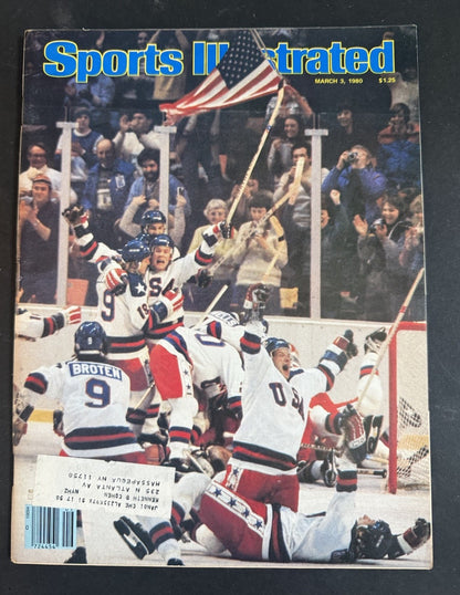 Sports Illustrated MIRACLE ON ICE USA Olympic Gold Ice Hockey Team March 3 1980