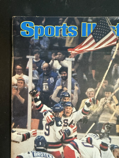 Sports Illustrated MIRACLE ON ICE USA Olympic Gold Ice Hockey Team March 3 1980