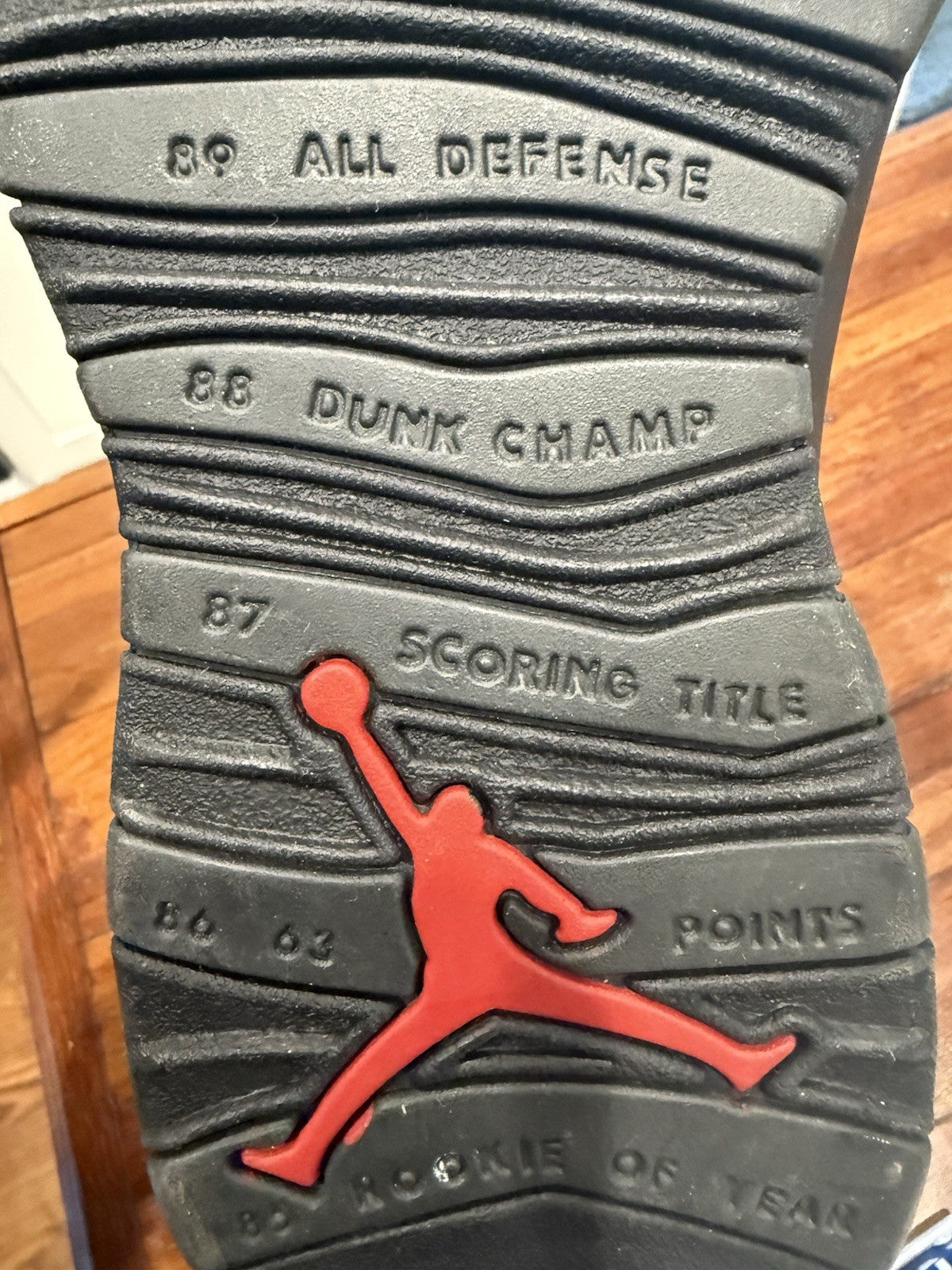 Original Air Jordan 10 X "Shadow" Black OG 1994 sz 11.5 In Box Believe New