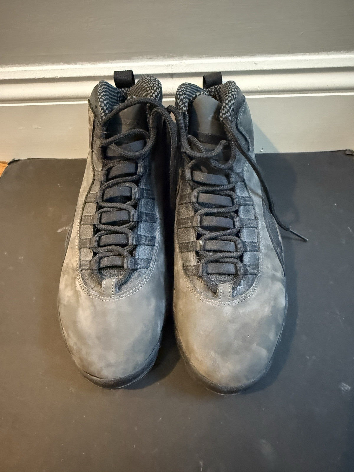 Original Air Jordan 10 X "Shadow" Black OG 1994 sz 11.5 In Box Believe New