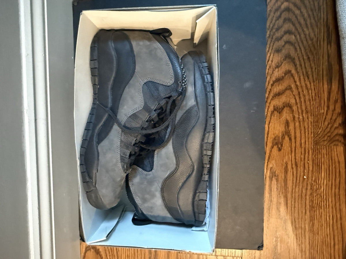 Original Air Jordan 10 X "Shadow" Black OG 1994 sz 11.5 In Box Believe New
