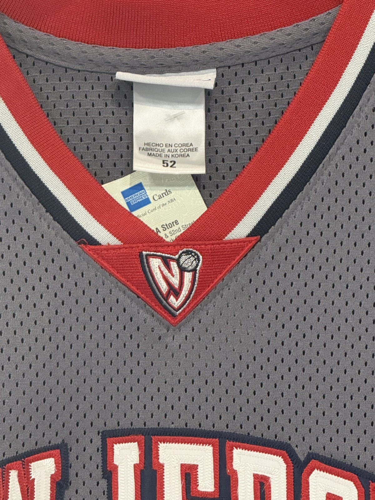 Kenyon Martin Signed NBA Authentic Reebok Basketball Jersey 52 NJ Nets Auto COA