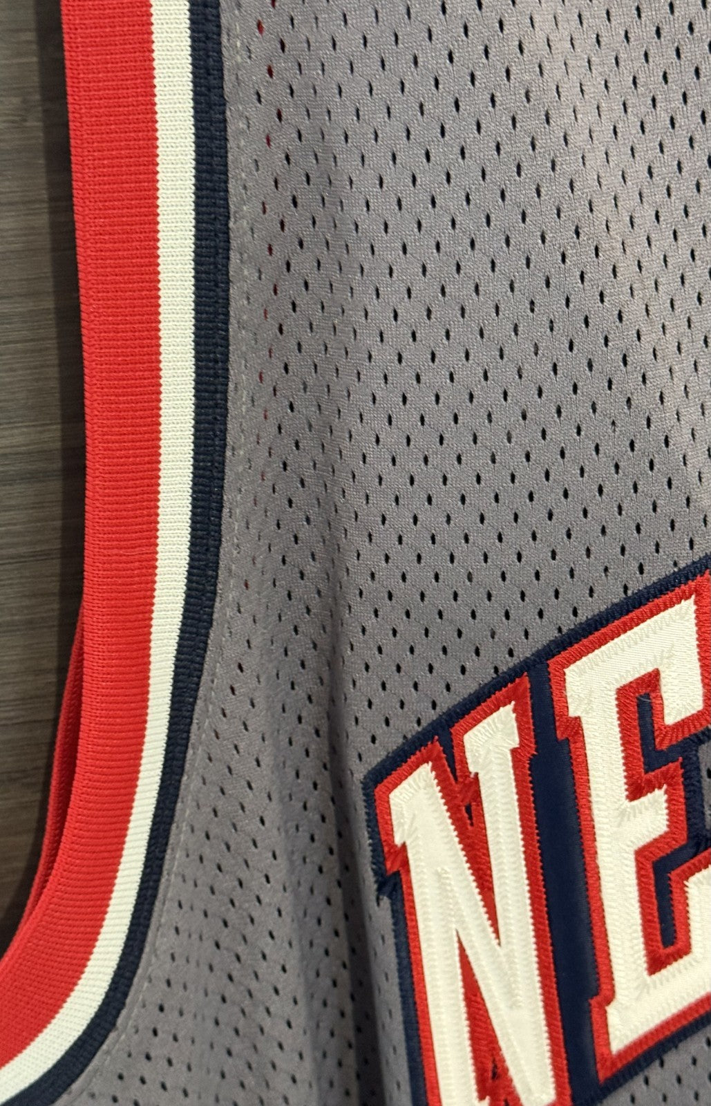 Kenyon Martin Signed NBA Authentic Reebok Basketball Jersey 52 NJ Nets Auto COA