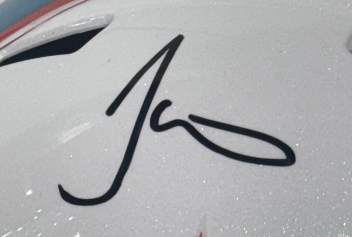 Tyreek Hill Signed Miami Dolphins Speed Replica Helmet Auto BAS COA