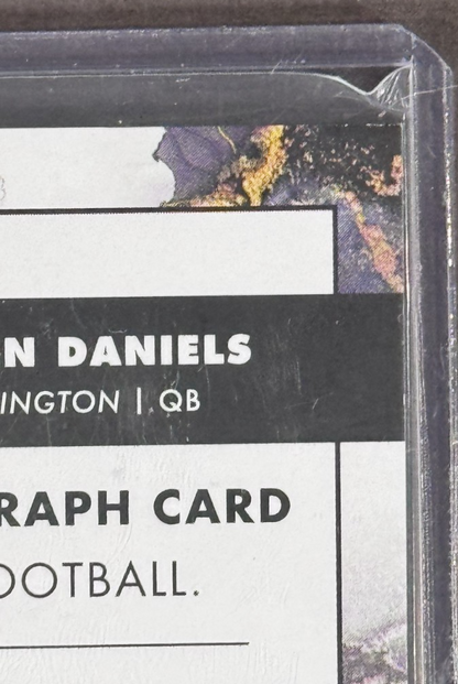 2024 Topps Inception Caleb Williams Jayden Daniels Rookie Patch Auto Purple /125