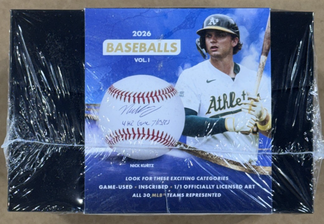 2026 Under Wraps Vol 1 Signed MLB Baseball Sealed Box Fanatics Ohtani Auto?