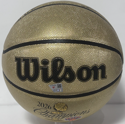 NY Knicks Team Signed 2026 Finals Basketball /500 Jalen Brunson Og Auto Fanatics