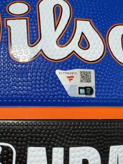 Jalen Brunson Signed Wilson Tribute Basketball Knicks Finals Mvp Auto Fanatics