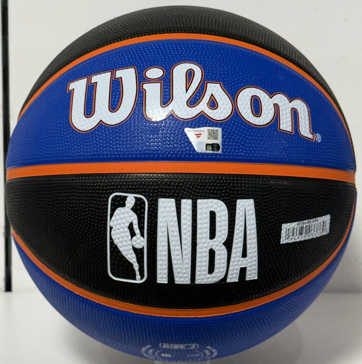 Jalen Brunson Signed Wilson Tribute Basketball Knicks Finals Mvp Auto Fanatics