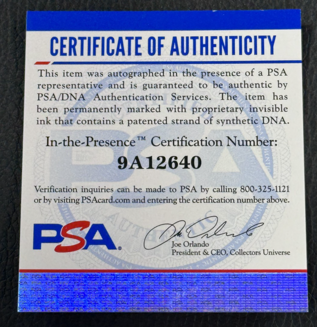 Keith Hernandez Ny Mets Signed Adidas Cleat Auto PSA ITP COA W/Case 1986 Ws
