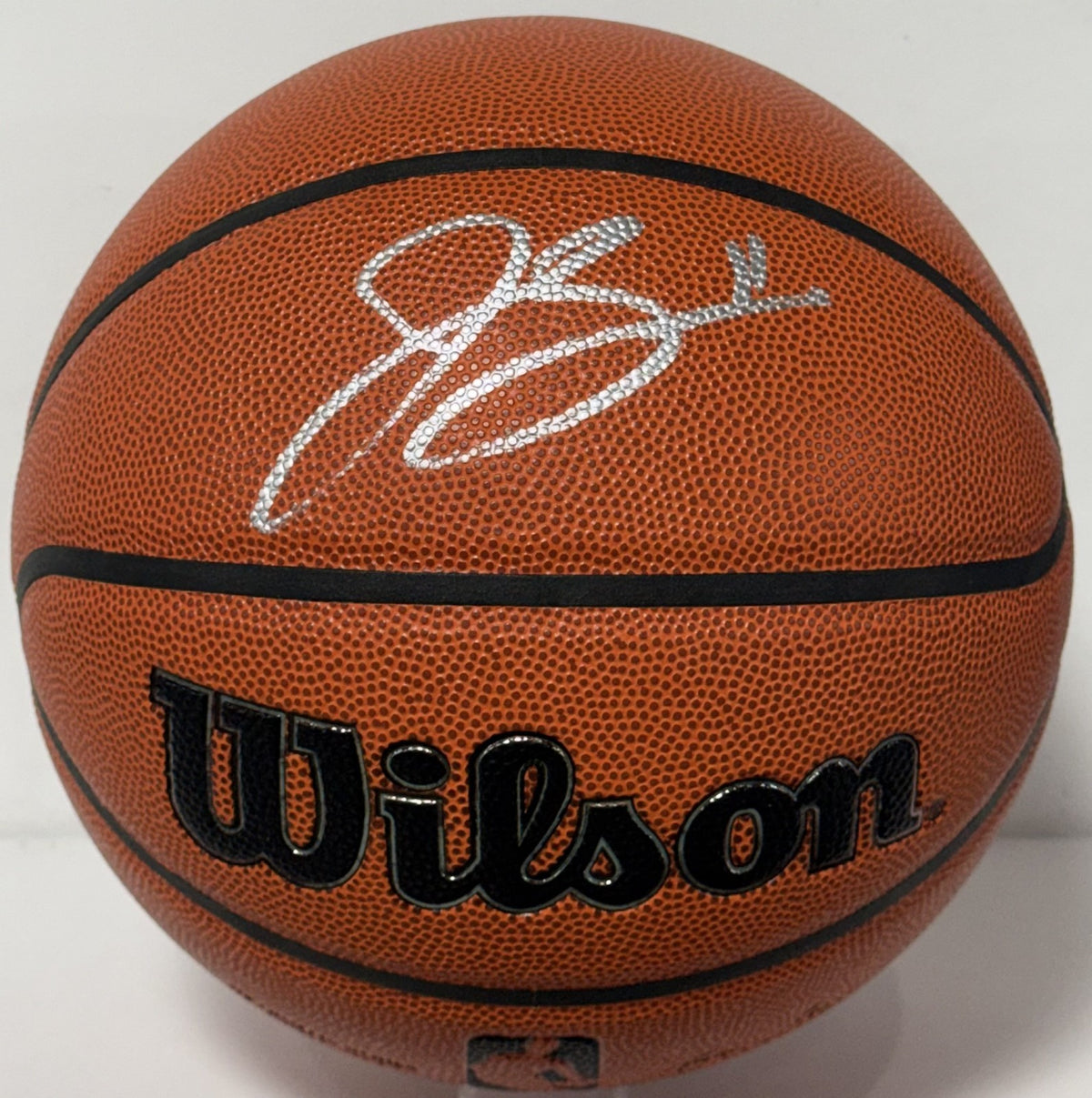Jalen Brunson Signed Wilson I/O Basketball MVP Knicks Autograph Fanatics COA