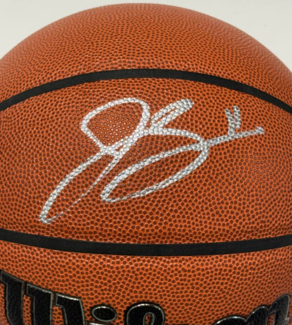 Jalen Brunson Signed Wilson I/O Basketball MVP Knicks Autograph Fanatics COA