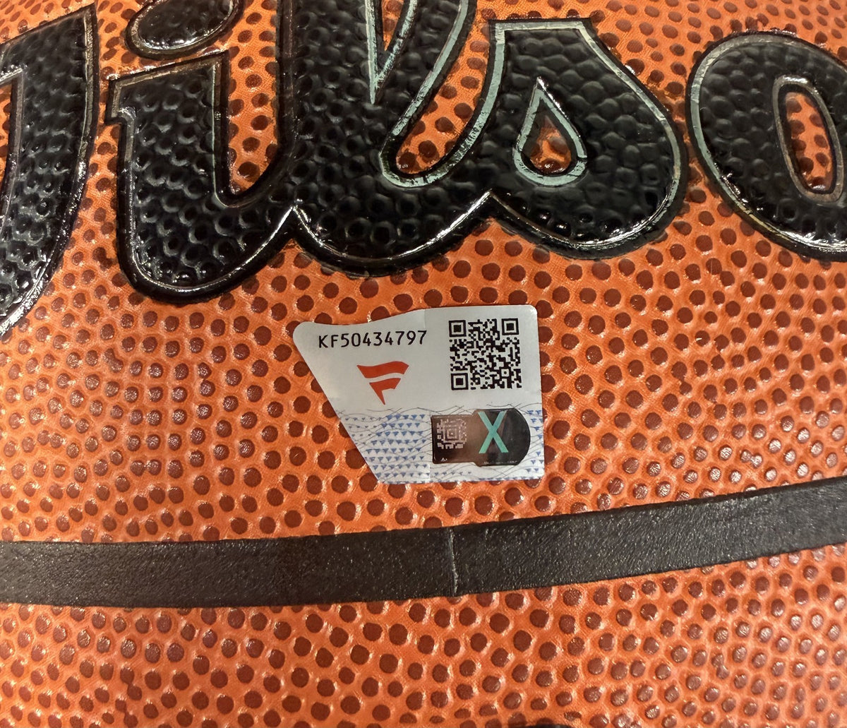 Jalen Brunson Signed Wilson I/O Basketball MVP Knicks Autograph Fanatics COA