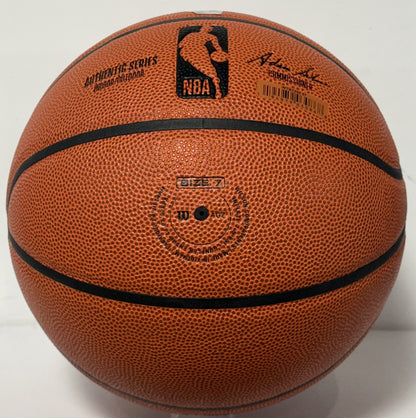 Jalen Brunson Signed Wilson I/O Basketball MVP Knicks Autograph Fanatics COA