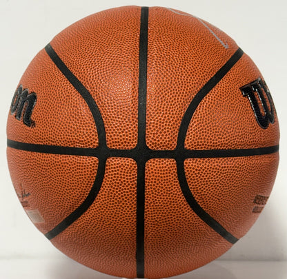 Jalen Brunson Signed Wilson I/O Basketball MVP Knicks Autograph Fanatics COA