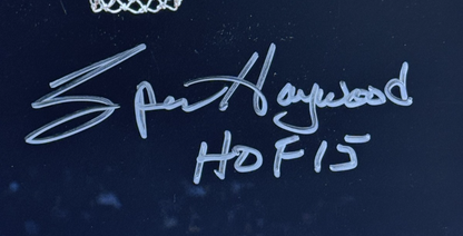 Spencer Haywood Signed 11x14 Photo HOF 15 Auto PSA COA Washington Bullets
